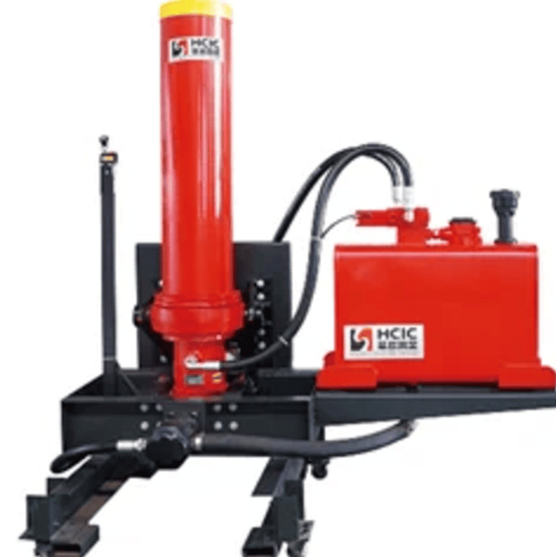 Aurrealdean muntatutako etapa anitzeko zilindro hidraulikoa