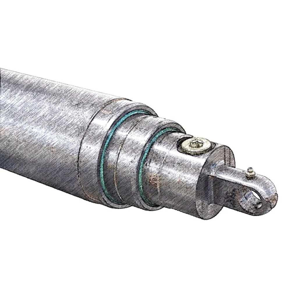 double-acting hydraulic cylinders