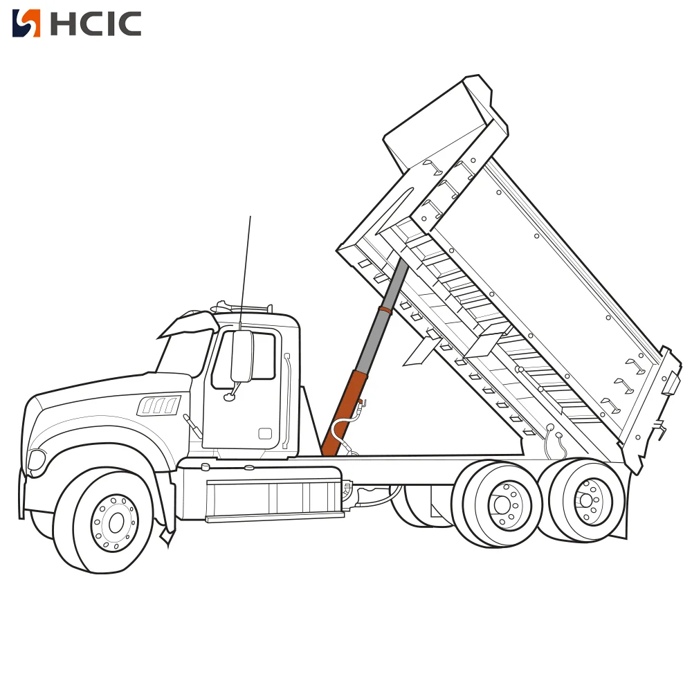 pin-to-pin hydraulic cylinders