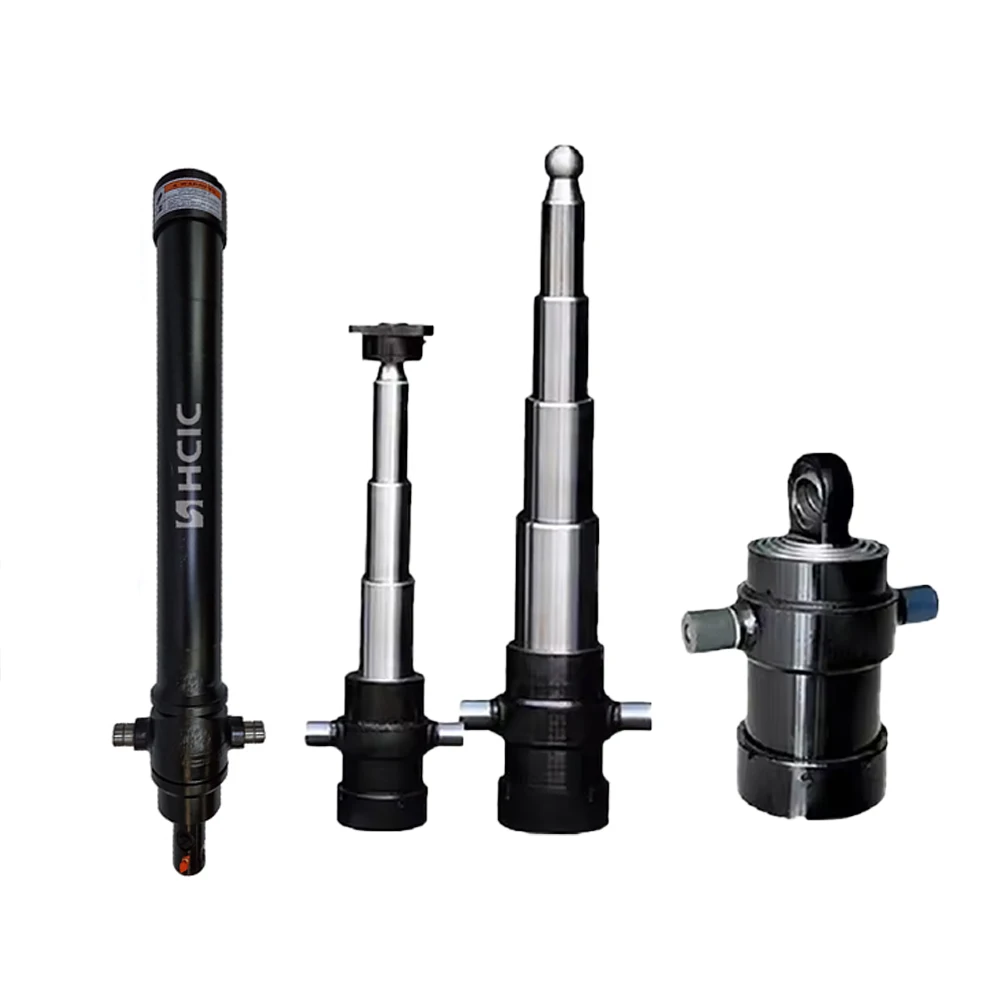 Trailer Txikia Etapa Anitzeko Zilindro Hidraulikoa