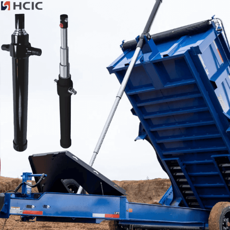 Etapa anitzeko zilindro hidrauliko teleskopikoa